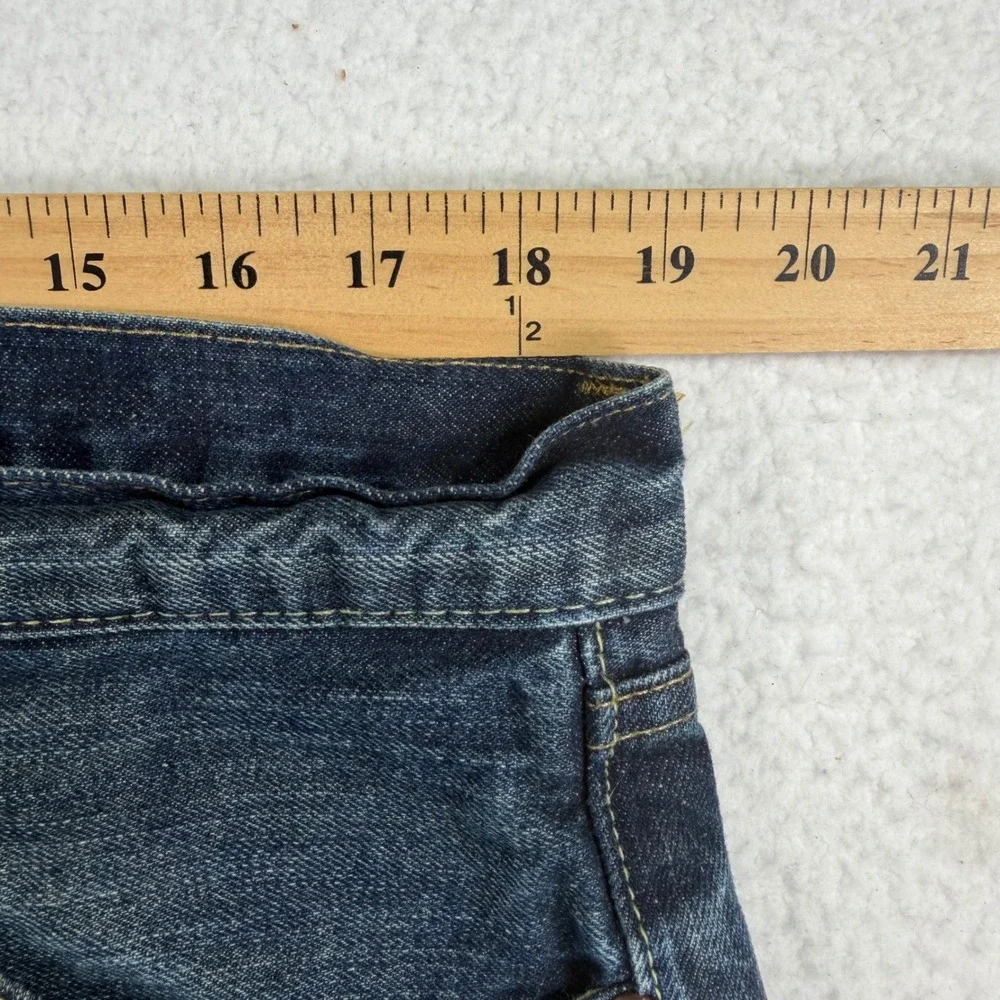 Polo Ralph Lauren Jeans Mens 36x34 Blue Classic 867 Straight Leg Dark Wash RL